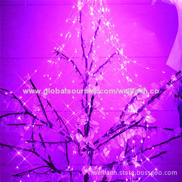 LED Christmas Tree Light with Pink Color, CE, RoHS Marks
